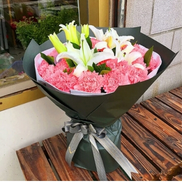 给妈妈送什么花好?